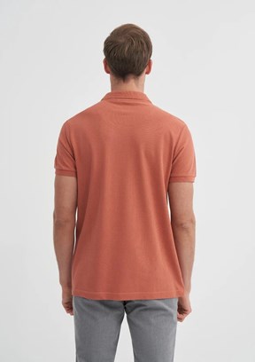 CAZADOR - 46130 Erkek Kahverengi Polo Yaka T-Shirt