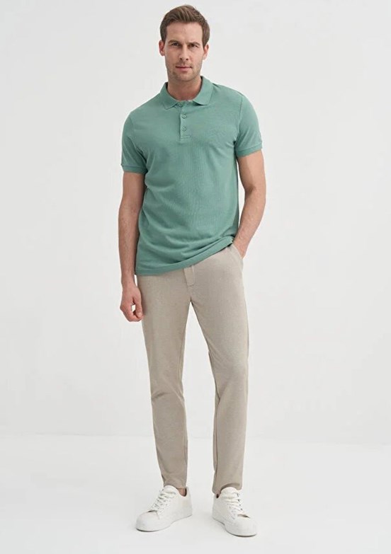CAZADOR - 46130 Erkek Mavi Polo Yaka T-Shirt