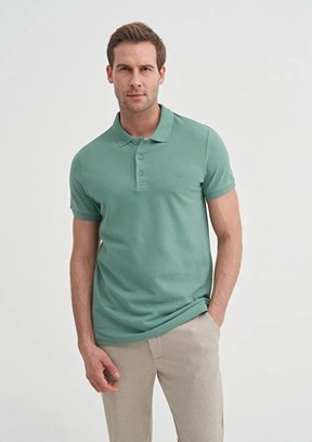 CAZADOR - 46130 Erkek Mavi Polo Yaka T-Shirt