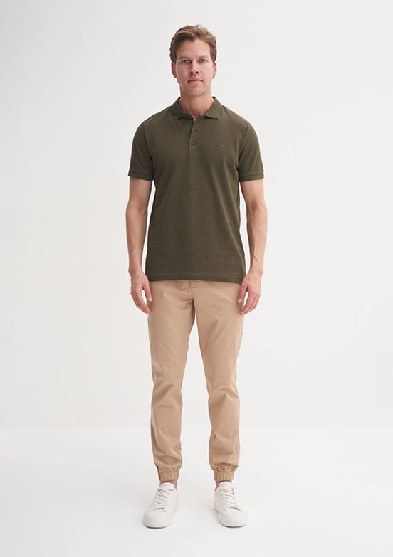 CAZADOR - 46130 Erkek Yeşil Polo Yaka T-Shirt