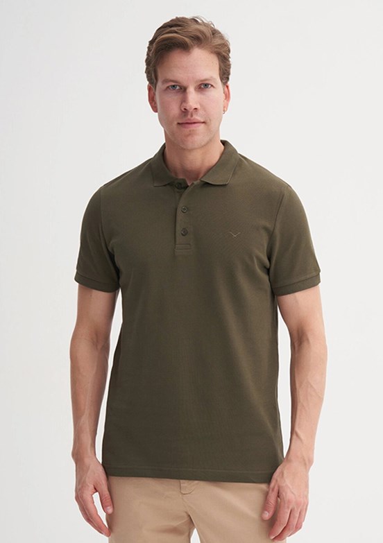 CAZADOR - 46130 Erkek Yeşil Polo Yaka T-Shirt