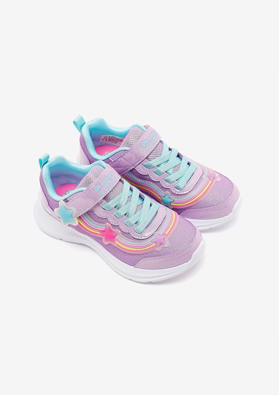 SKECHERS Jumpsters 2.0 - 303724L LVMT Kız Çocuk Mor Yürüyüş Ayakkabısı