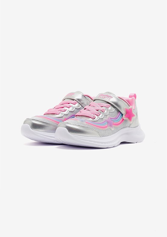 SKECHERS Jumpsters 2.0 - 303724L SMLT Kız Çocuk Gri Yürüyüş Ayakkabısı