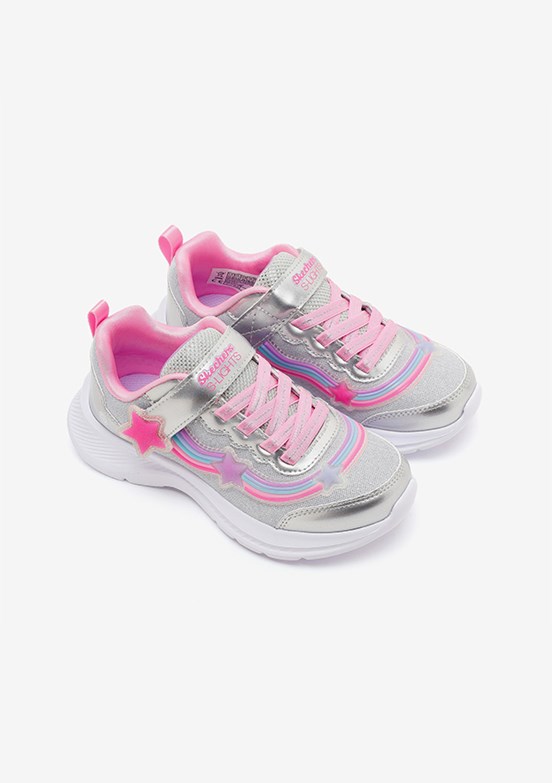 SKECHERS Jumpsters 2.0 - 303724L SMLT Kız Çocuk Gri Yürüyüş Ayakkabısı