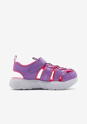 SKECHERS Play Scene Splash - Cute Crew Mor Kız Çocuk Sandalet
