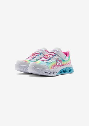 SKECHERS Flutter Heart Lights Beyaz Kız Çocuk Işıklı Yürüyüş Ayakkabısı