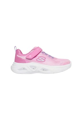 SKECHERS Kids Sola Glow 2.0 Pembe-Lacivert Kız Çocuk Yürüyüş Ayakkabısı