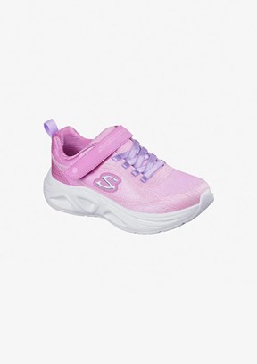 SKECHERS Kids Sola Glow 2.0 Pembe-Lacivert Kız Çocuk Yürüyüş Ayakkabısı