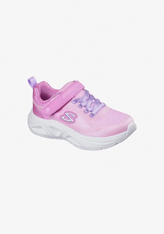 SKECHERS Kids Sola Glow 2.0 Pembe-Lacivert Kız Çocuk Yürüyüş Ayakkabısı