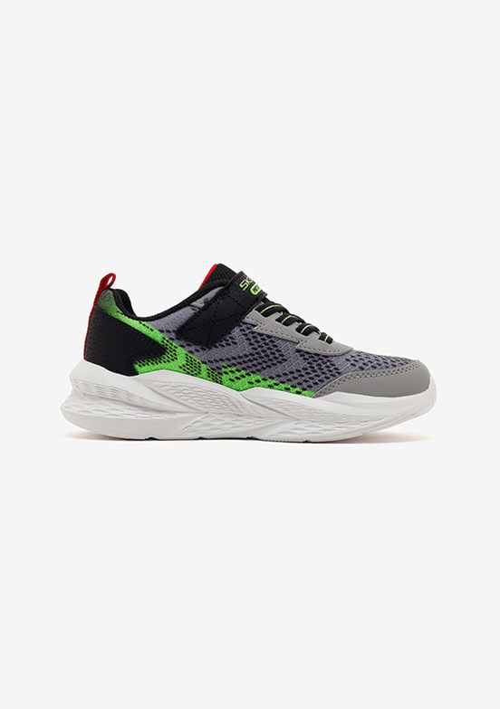 SKECHERS Meteor-lights 2.0 - 401490L GYBK Erkek Çocuk Gri Yürüyüş Ayakkabısı