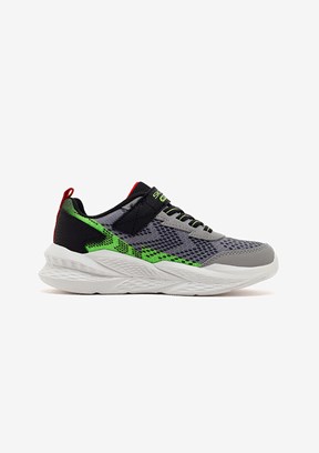 SKECHERS Meteor-lights 2.0 - 401490L GYBK Erkek Çocuk Gri Yürüyüş Ayakkabısı