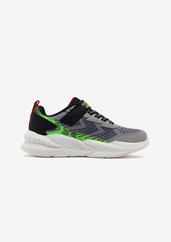 SKECHERS Meteor-lights 2.0 - 401490L GYBK Erkek Çocuk Gri Yürüyüş Ayakkabısı