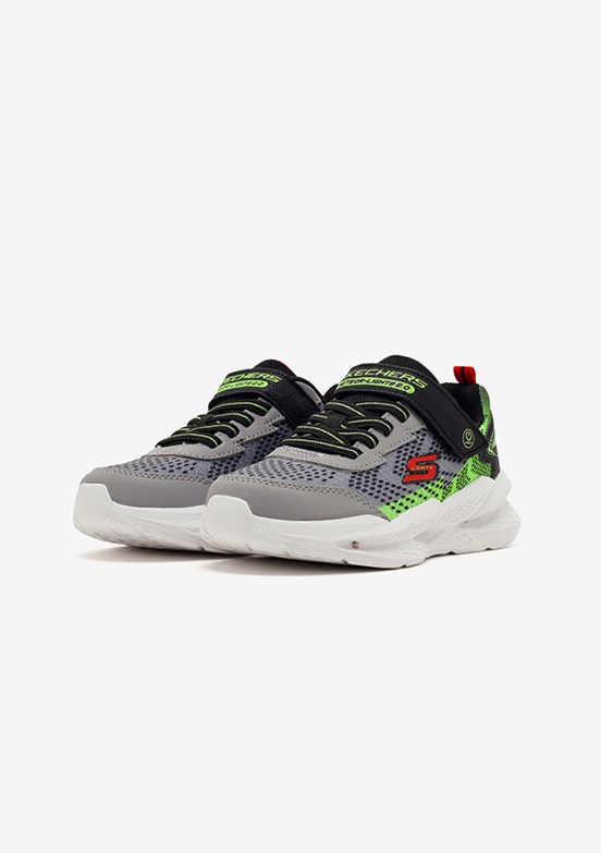 SKECHERS Meteor-lights 2.0 - 401490L GYBK Erkek Çocuk Gri Yürüyüş Ayakkabısı