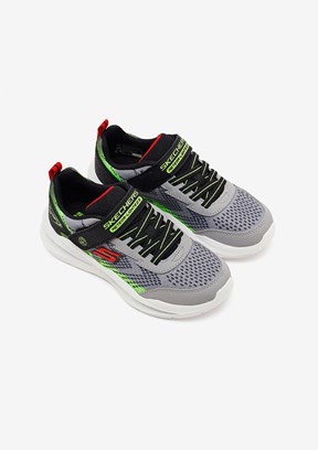 SKECHERS Meteor-lights 2.0 - 401490L GYBK Erkek Çocuk Gri Yürüyüş Ayakkabısı