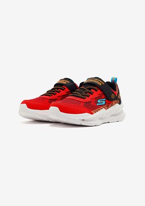 SKECHERS Meteor-Lights 2.0 - 401490L RDBK Erkek Kırmızı Yürüyüş Ayakkabısı