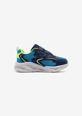 SKECHERS Meteor-lights - 401498N NVLM Erkek Çocuk Mavi Yürüyüş Ayakkabısı