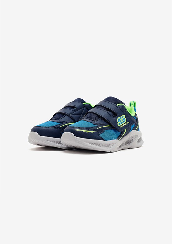 SKECHERS Meteor-lights - 401498N NVLM Erkek Çocuk Mavi Yürüyüş Ayakkabısı