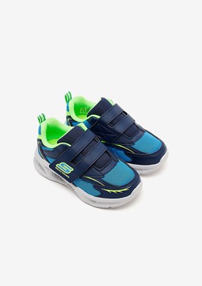 SKECHERS Meteor-lights - 401498N NVLM Erkek Çocuk Mavi Yürüyüş Ayakkabısı