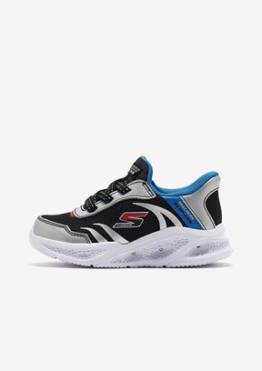 SKECHERS Skechers Meteor-lights - Brisk-Beams Çok Renkli Erkek Çocuk Yürüyüş Ayakkabısı