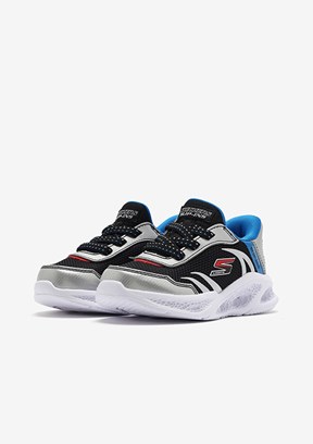 SKECHERS Skechers Meteor-lights - Brisk-Beams Çok Renkli Erkek Çocuk Yürüyüş Ayakkabısı