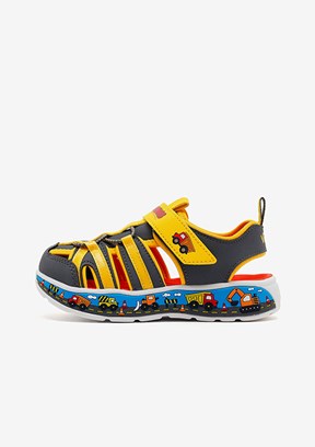 SKECHERS Play Scene Splash - 407041N CCYL Erkek Çocuk Gri Sandalet