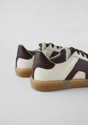 FLOOR - 26Y-192-5120 Kadın Crema Kahve Babet