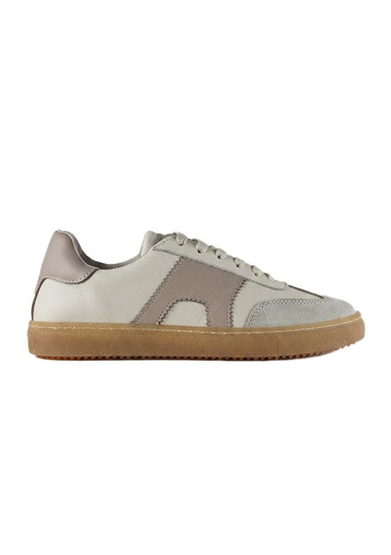 FLOOR Crema-Silver Kadın Casual Ayakkabı