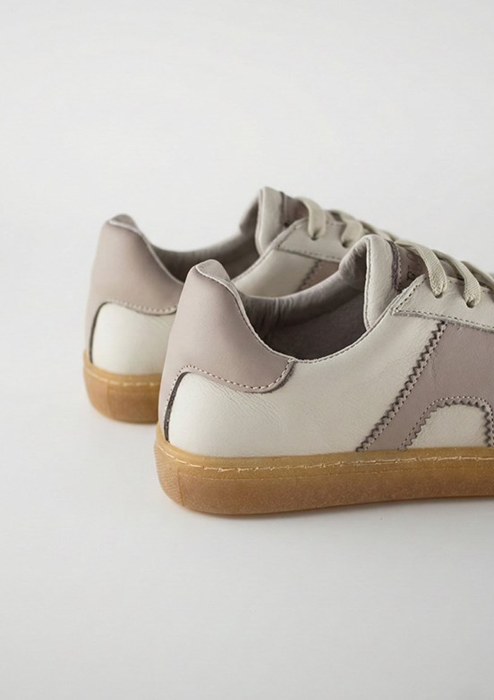 FLOOR Crema-Silver Kadın Casual Ayakkabı