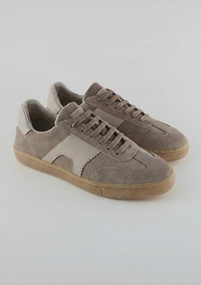 FLOOR Vizon-Silver Kadın Süet Casual Ayakkabı