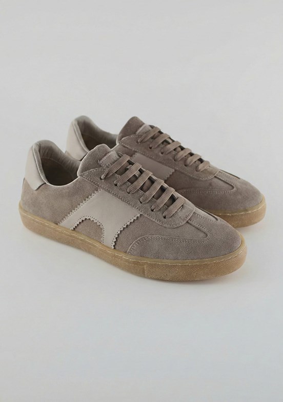 FLOOR Vizon-Silver Kadın Süet Casual Ayakkabı