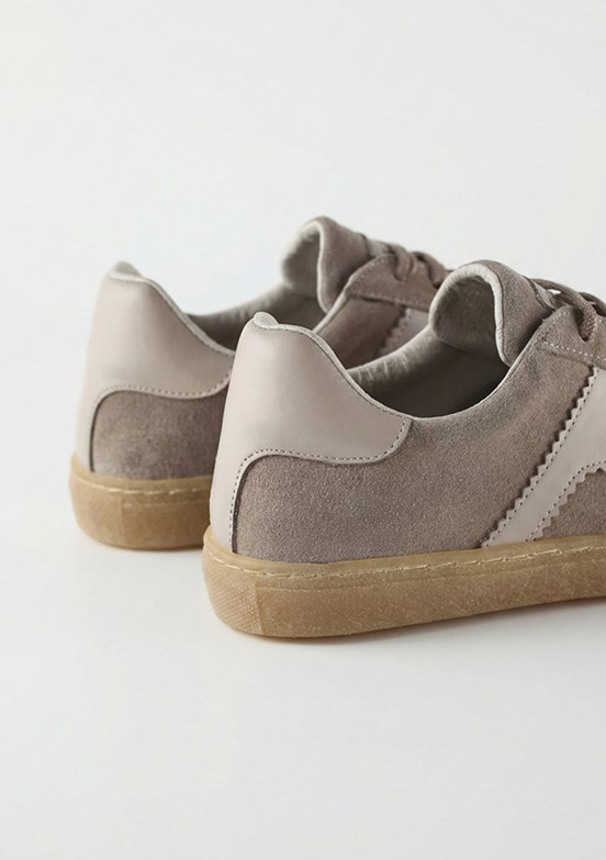 FLOOR Vizon-Silver Kadın Süet Casual Ayakkabı