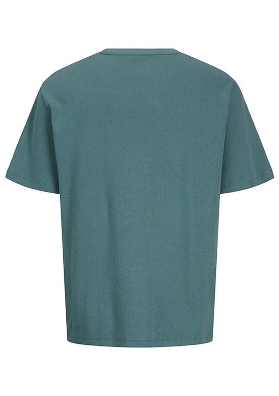 JACK JONES Mavi Erkek Baskılı T-Shirt