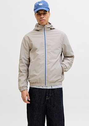 JACK JONES Jornantucket Light - 12291690 Erkek Gri Mevsimlik Ceket