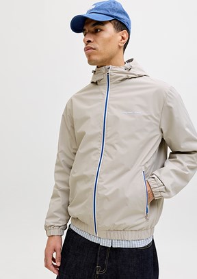 JACK JONES Jornantucket Light - 12291690 Erkek Gri Mevsimlik Ceket
