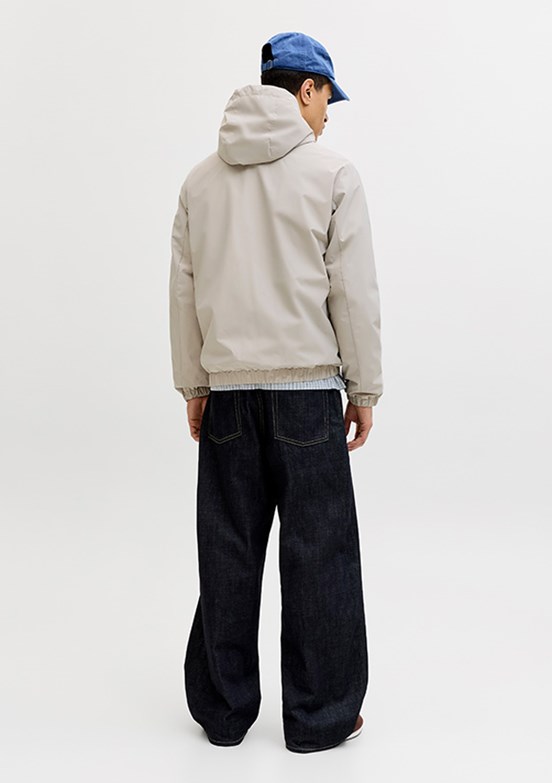 JACK JONES Jornantucket Light - 12291690 Erkek Gri Mevsimlik Ceket