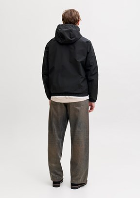 JACK JONES Jormantucket - 12291690 Erkek Siyah  Mevsimlik Ceket