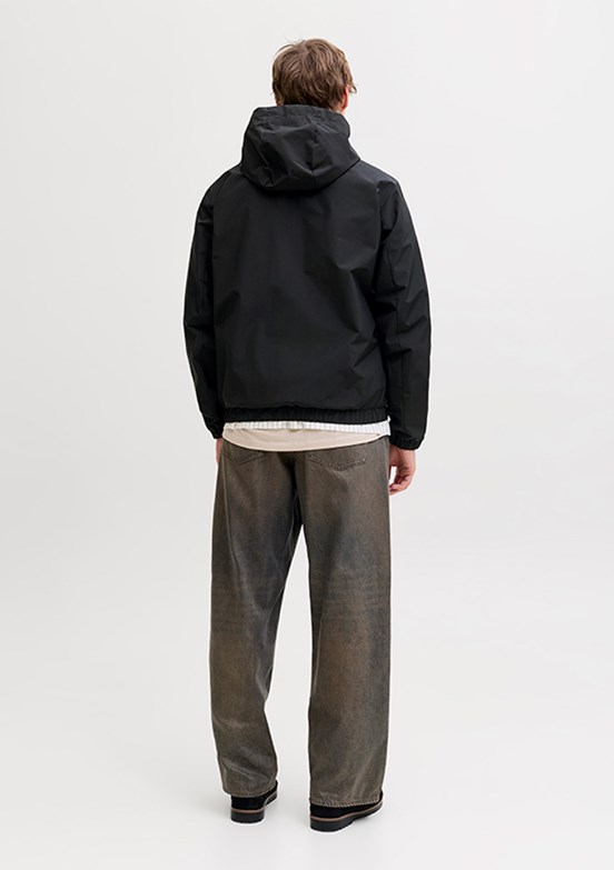 JACK JONES Jormantucket - 12291690 Erkek Siyah  Mevsimlik Ceket