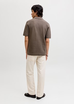 JACK JONES Jpstchrıs Orıgınal - 12293296 Erkek Krem Keten Pantolon