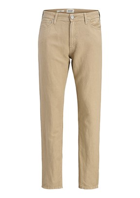 JACK JONES Jpstchrıs Orıgınal - 12293296 Erkek Vizon Keten Pantolon