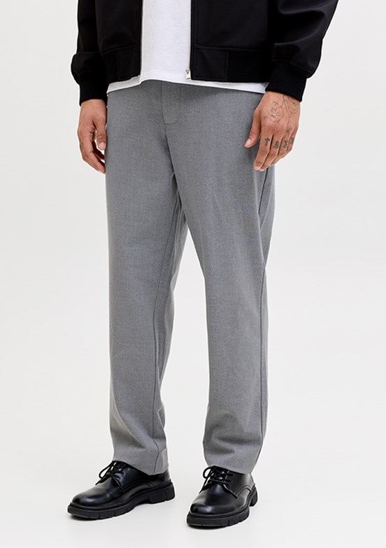 JACK JONES Jpstollıe Connor - 12292100 Erkek Gri Chino Pantolon