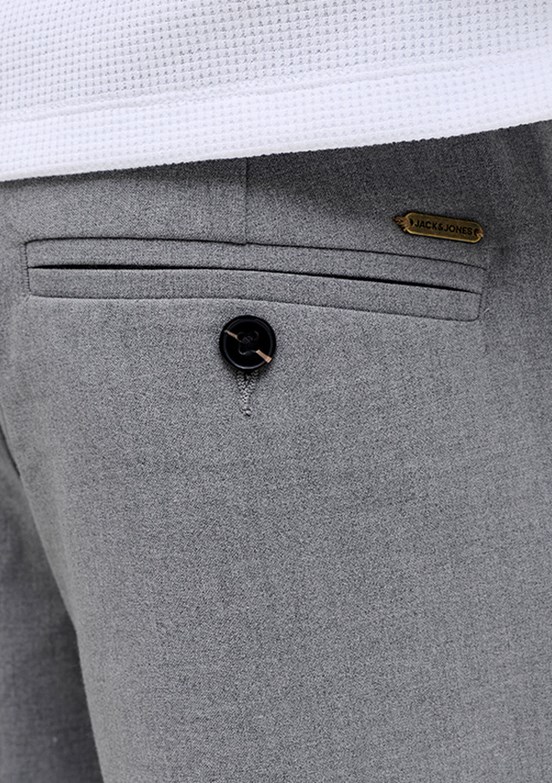 JACK JONES Jpstollıe Connor - 12292100 Erkek Gri Chino Pantolon