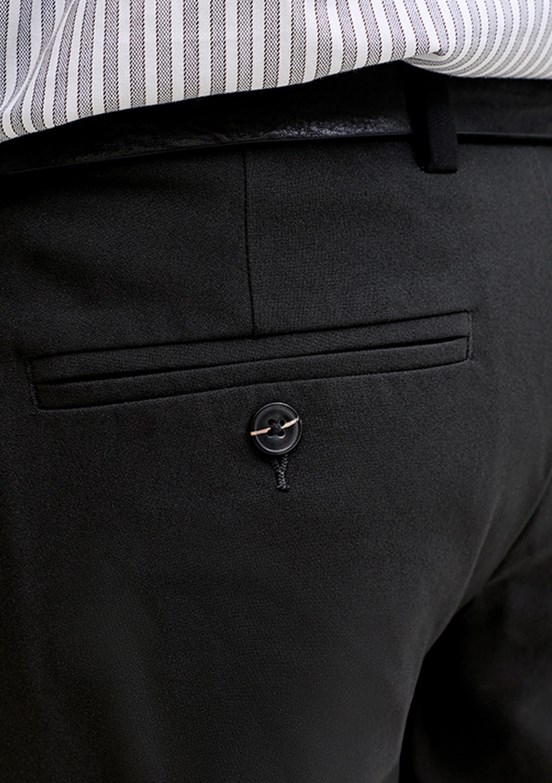 JACK JONES Jpstollıe Connor - 12292100 Erkek Siyah Chino Pantolon