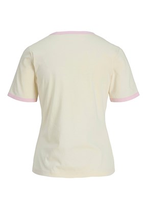 JJXX Jxrınger Reg Ss Beyaz Baskılı T-Shirt