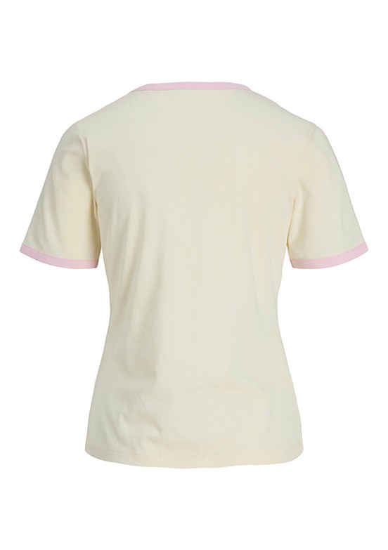 JJXX Jxrınger Reg Ss Beyaz Baskılı T-Shirt