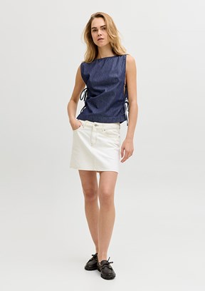 JJXX Mavi Kadın Basic T-Shirt