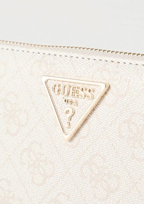 GUESS Laurel II - SWSG7459146 Kadın Beyaz Suni Deri Cüzdan