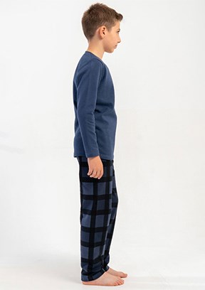 VİENETTA - 5031820826 Kadın Açık Mavi Pijama Takımı