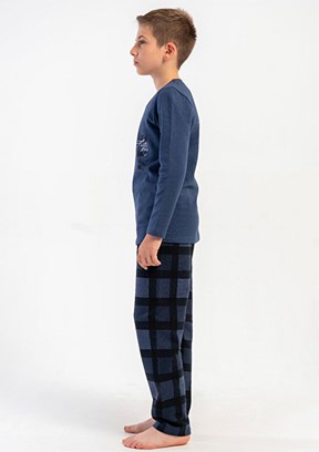 VİENETTA - 5031820826 Kadın Açık Mavi Pijama Takımı