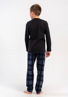 VİENETTA - 5031820826 Kadın Siyah Pijama Takımı