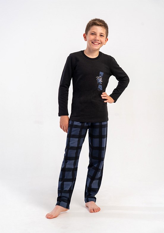 VİENETTA - 5031820826 Kadın Siyah Pijama Takımı